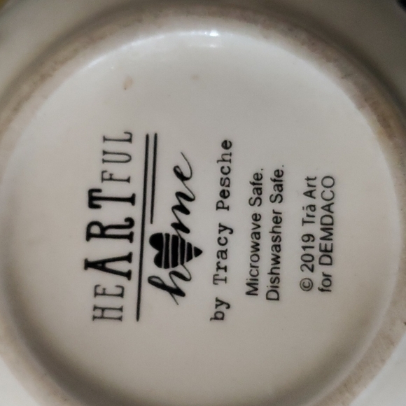 DEMDACO Heartful Home Polka Dot Tea Cups (pair) - Picture 2 of 7